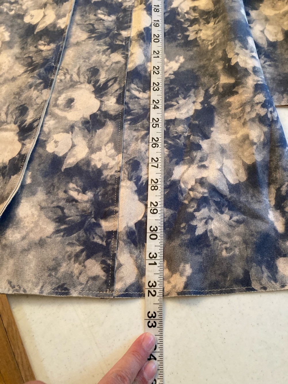 Premise Navy & Cream Floral Open Front Blazer - Picture 9 of 9